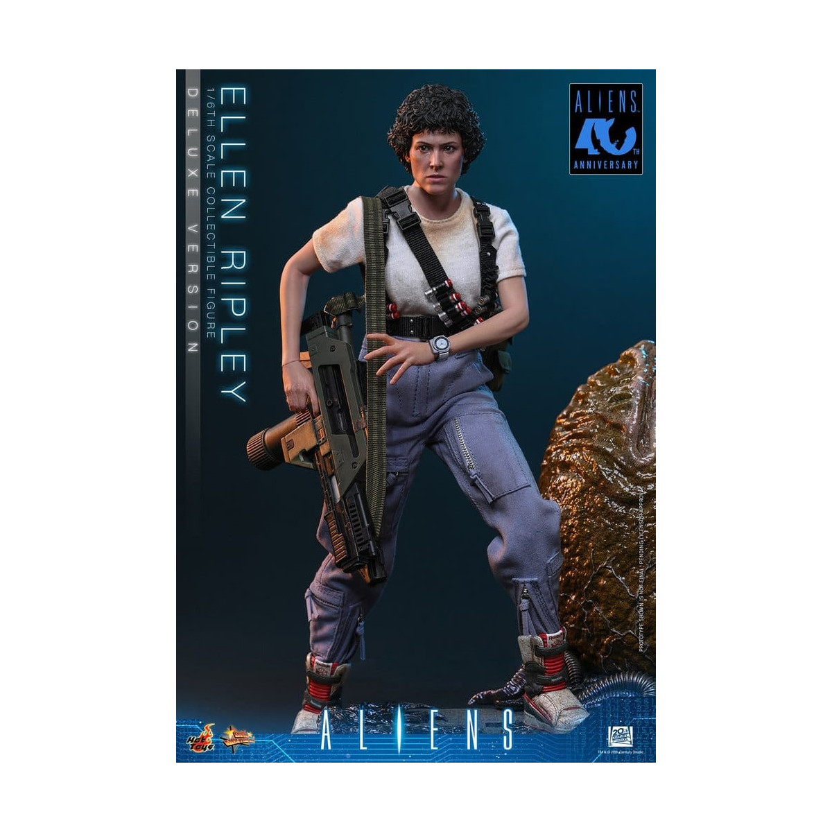 Hot Toys - Aliens - Ellen Ripley Deluxe version MMS , escala 1/6