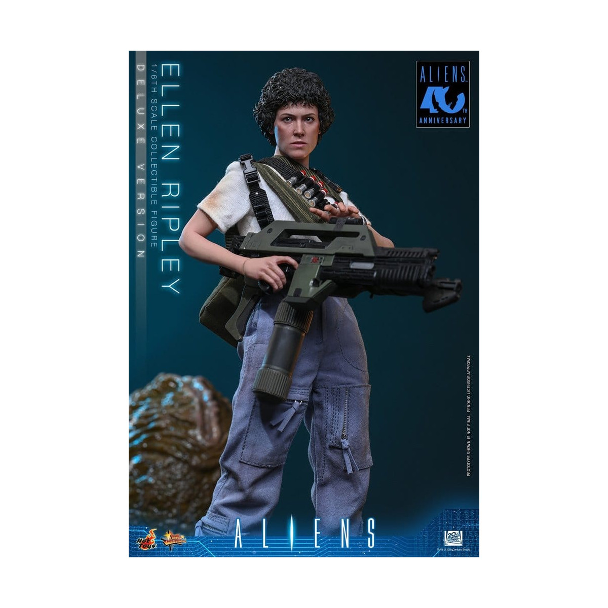 Hot Toys - Aliens - Ellen Ripley Deluxe version MMS , escala 1/6