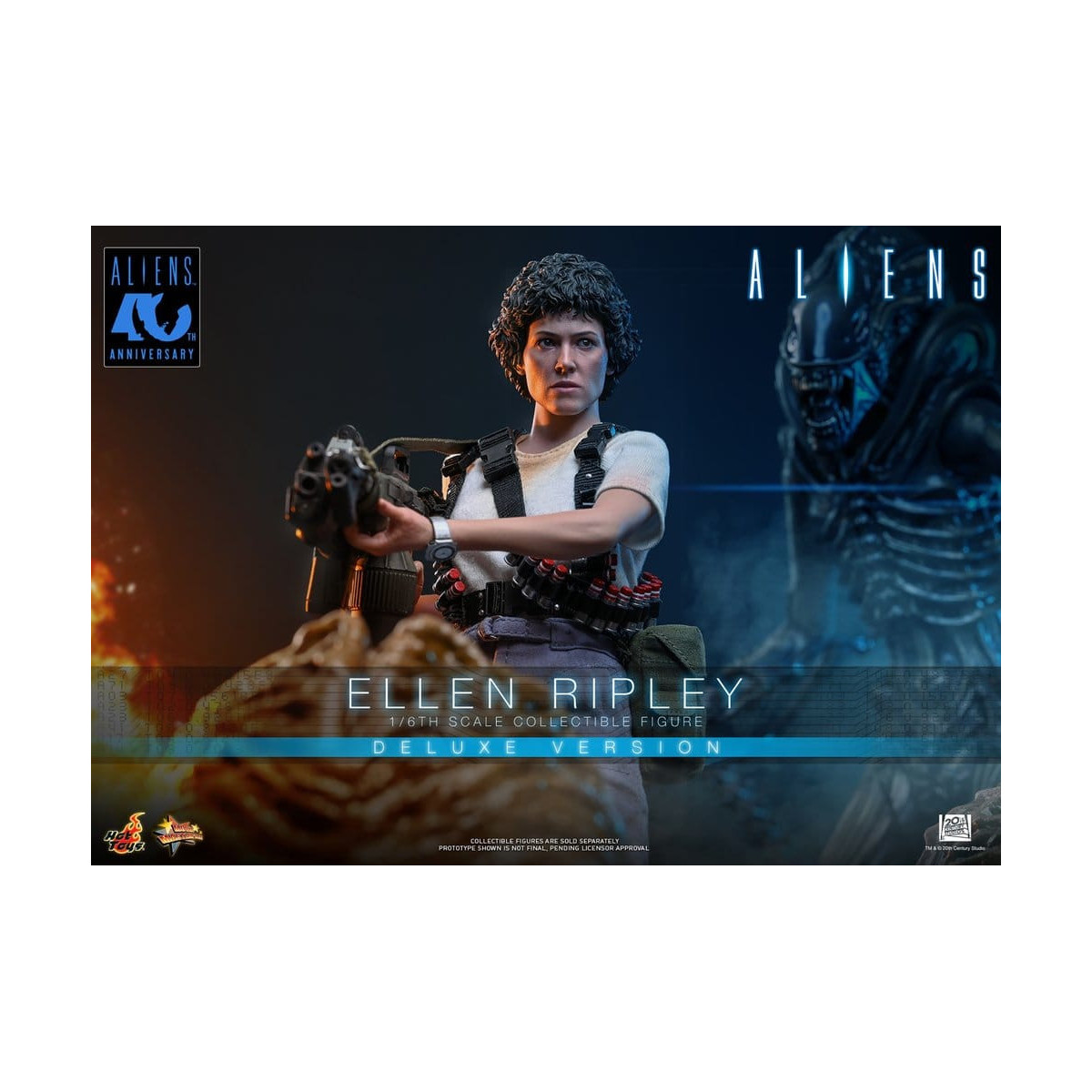 Hot Toys - Aliens - Ellen Ripley Deluxe version MMS , escala 1/6