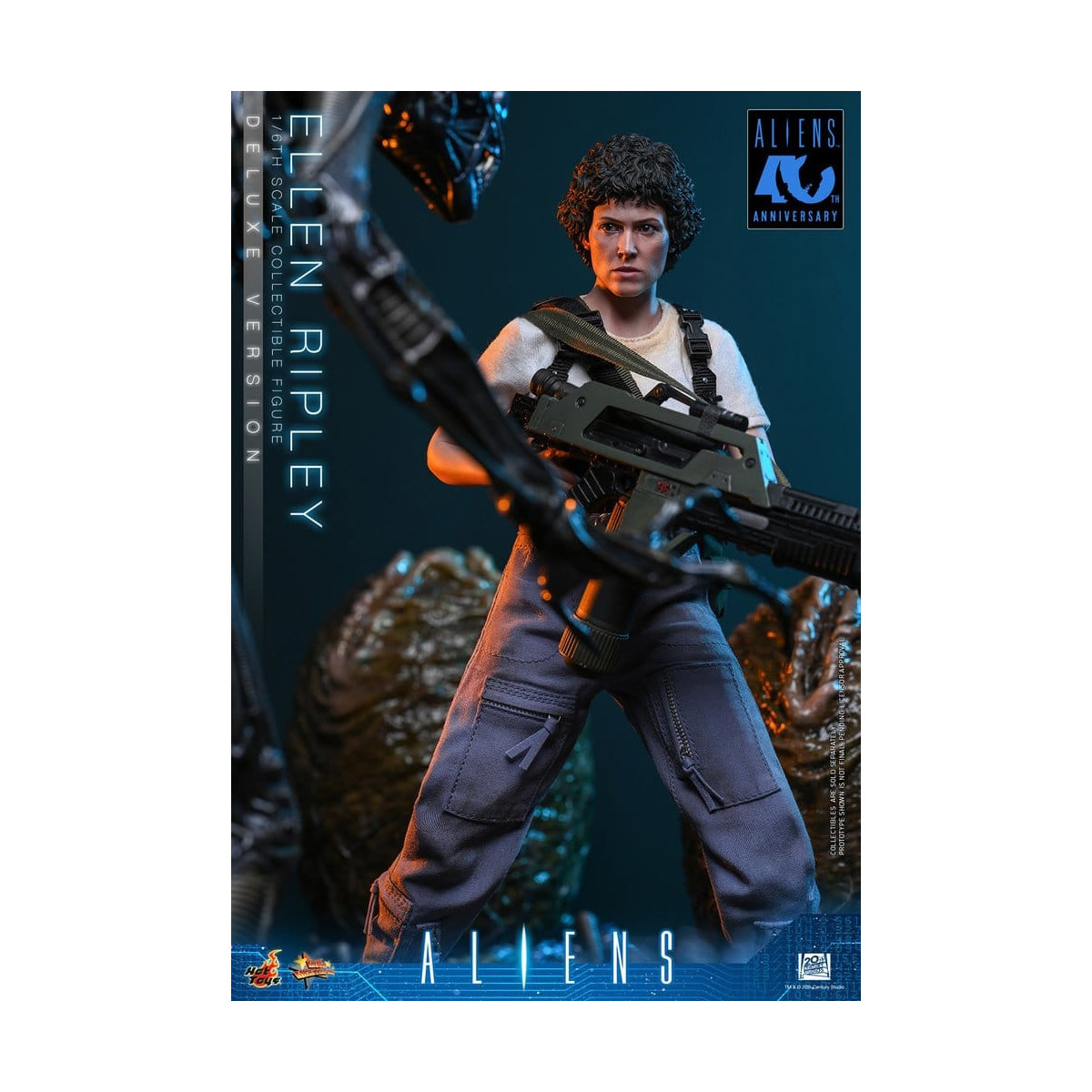 Hot Toys - Aliens - Ellen Ripley Deluxe version MMS , escala 1/6