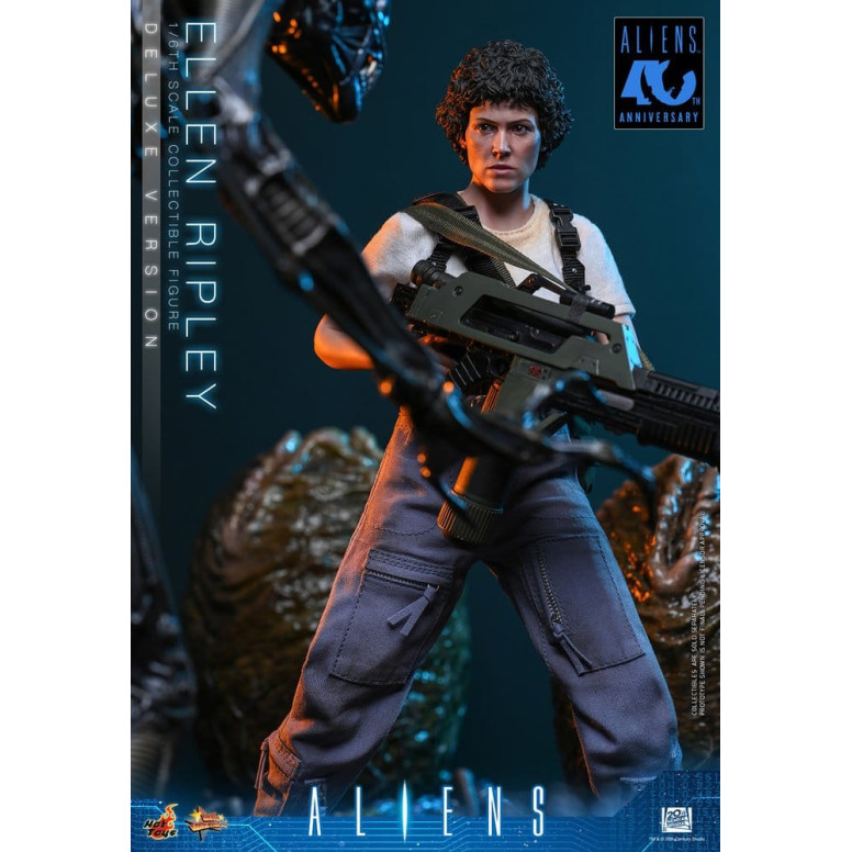 Hot Toys - Aliens - Ellen Ripley Deluxe version MMS , escala 1/6
