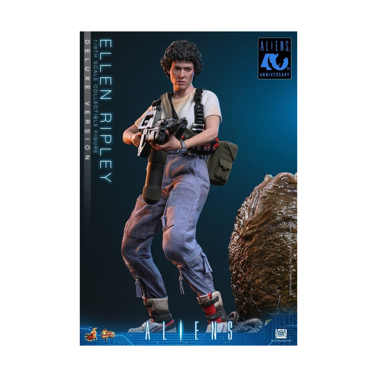 Hot Toys - Aliens - Ellen Ripley Deluxe version MMS , escala 1/6