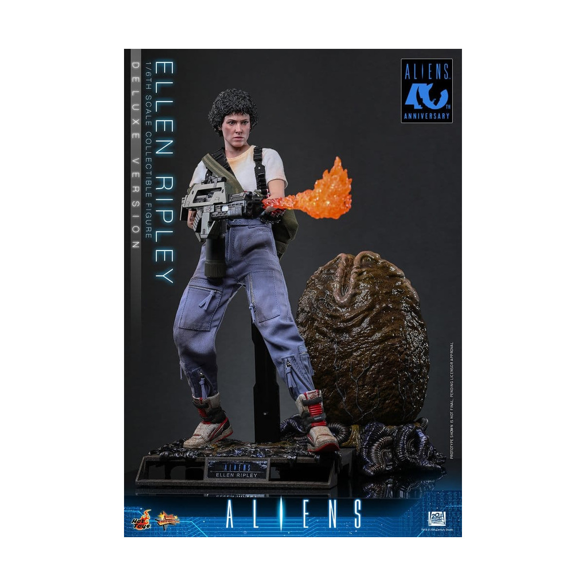 Hot Toys - Aliens - Ellen Ripley Deluxe version MMS , escala 1/6