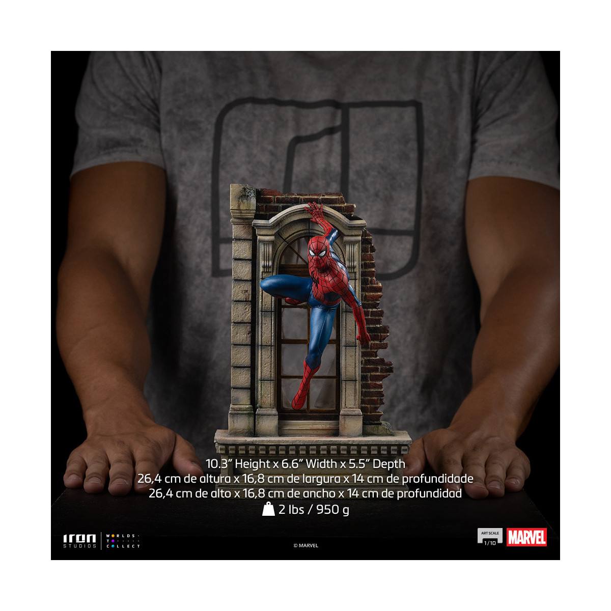 Iron Studios Marvel - Spider-Man «Brand New Day» Art, escala 1/10