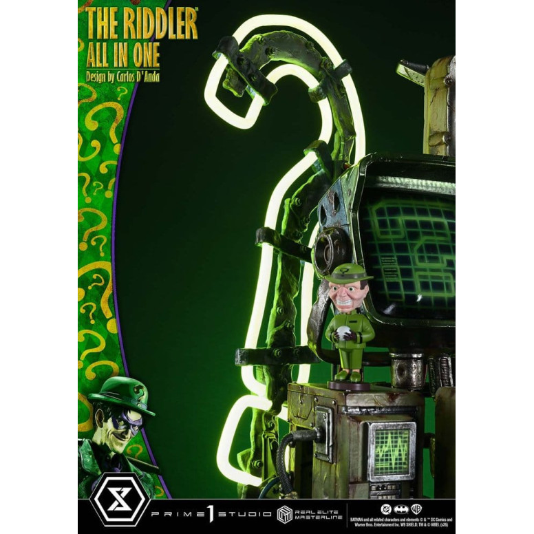 Prime 1 Studio - The Riddler All In One (Diseño de Carlos D'Anda) - Real Elite Masterline Serie 1/3
