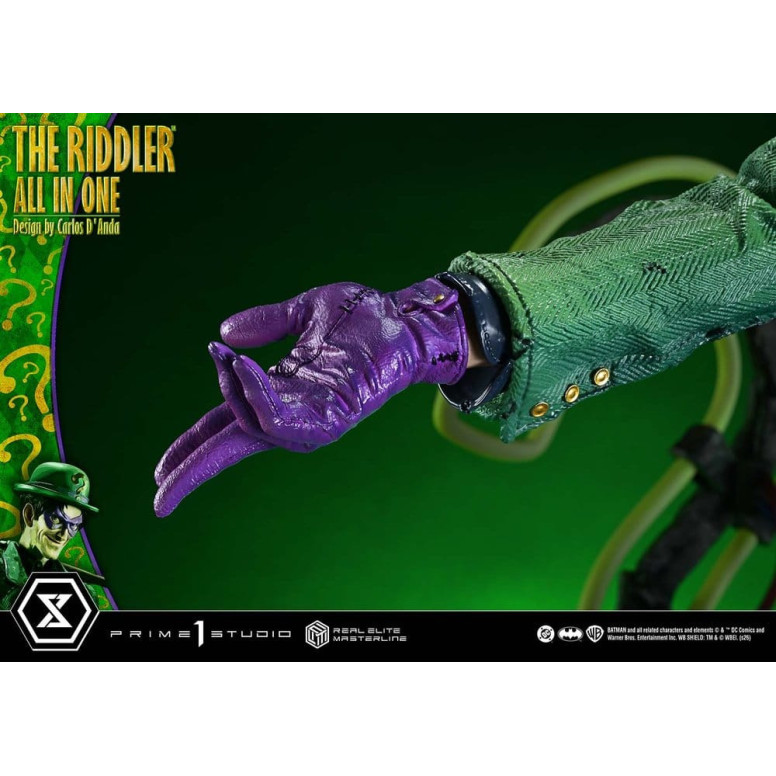 Prime 1 Studio - The Riddler All In One (Diseño de Carlos D'Anda) - Real Elite Masterline Serie 1/3