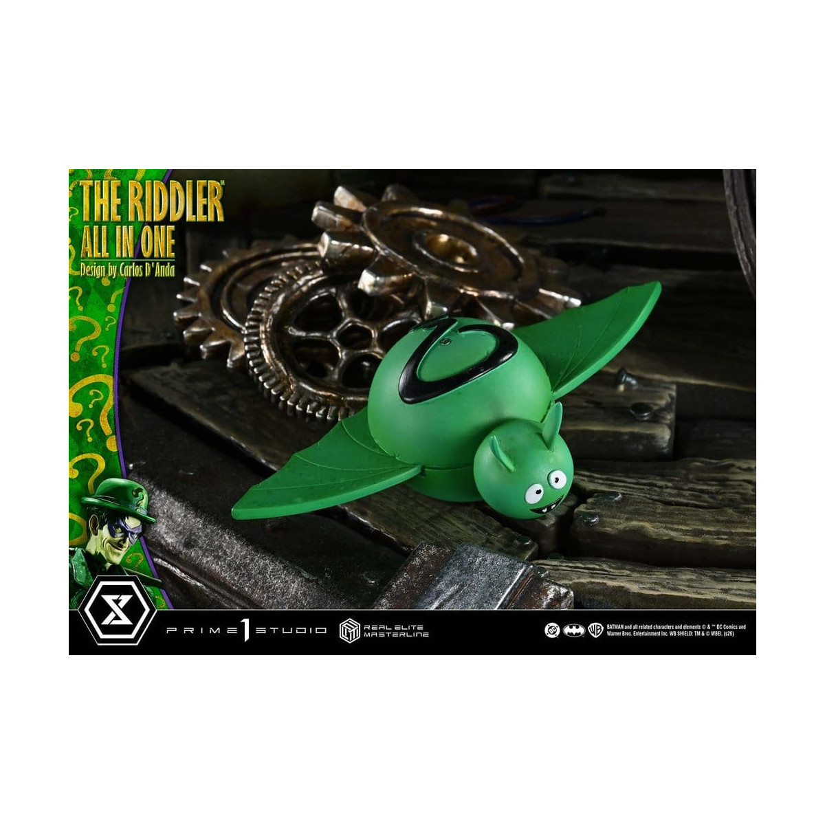 Prime 1 Studio - The Riddler All In One (Diseño de Carlos D'Anda) - Real Elite Masterline Serie 1/3