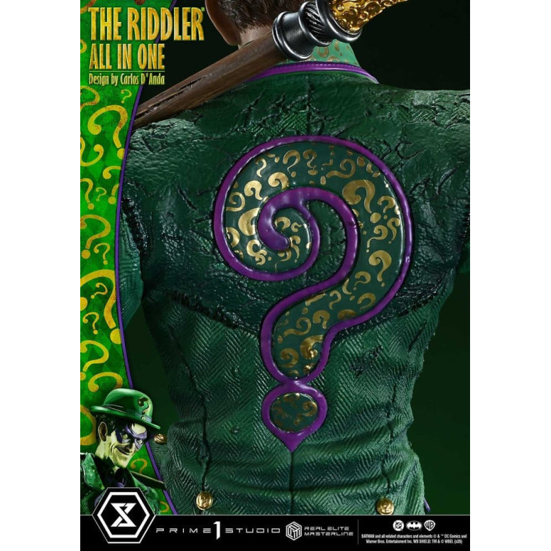 Prime 1 Studio - The Riddler All In One (Diseño de Carlos D'Anda) - Real Elite Masterline Serie 1/3