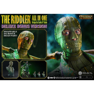 Prime 1 Studio - The Riddler All In One (Diseño de Carlos D'Anda) Versión DX Bonus - Real Elite Masterline Series 1/3
