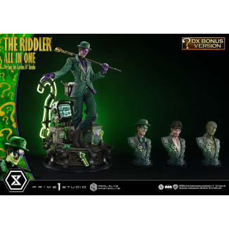 Prime 1 Studio - The Riddler All In One (Diseño de Carlos D'Anda) Versión DX Bonus - Real Elite Masterline Series 1/3
