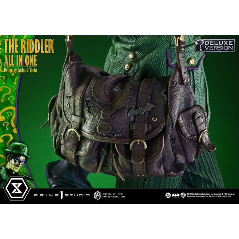 Prime 1 Studio - The Riddler All In One (Diseño de Carlos D'Anda) Versión DX Bonus - Real Elite Masterline Series 1/3