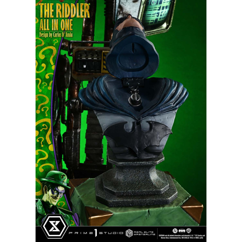 Prime 1 Studio - The Riddler All In One (Diseño de Carlos D'Anda) Versión DX Bonus - Real Elite Masterline Series 1/3