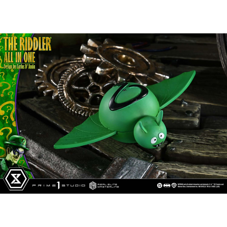 Prime 1 Studio - The Riddler All In One (Diseño de Carlos D'Anda) Versión DX Bonus - Real Elite Masterline Series 1/3