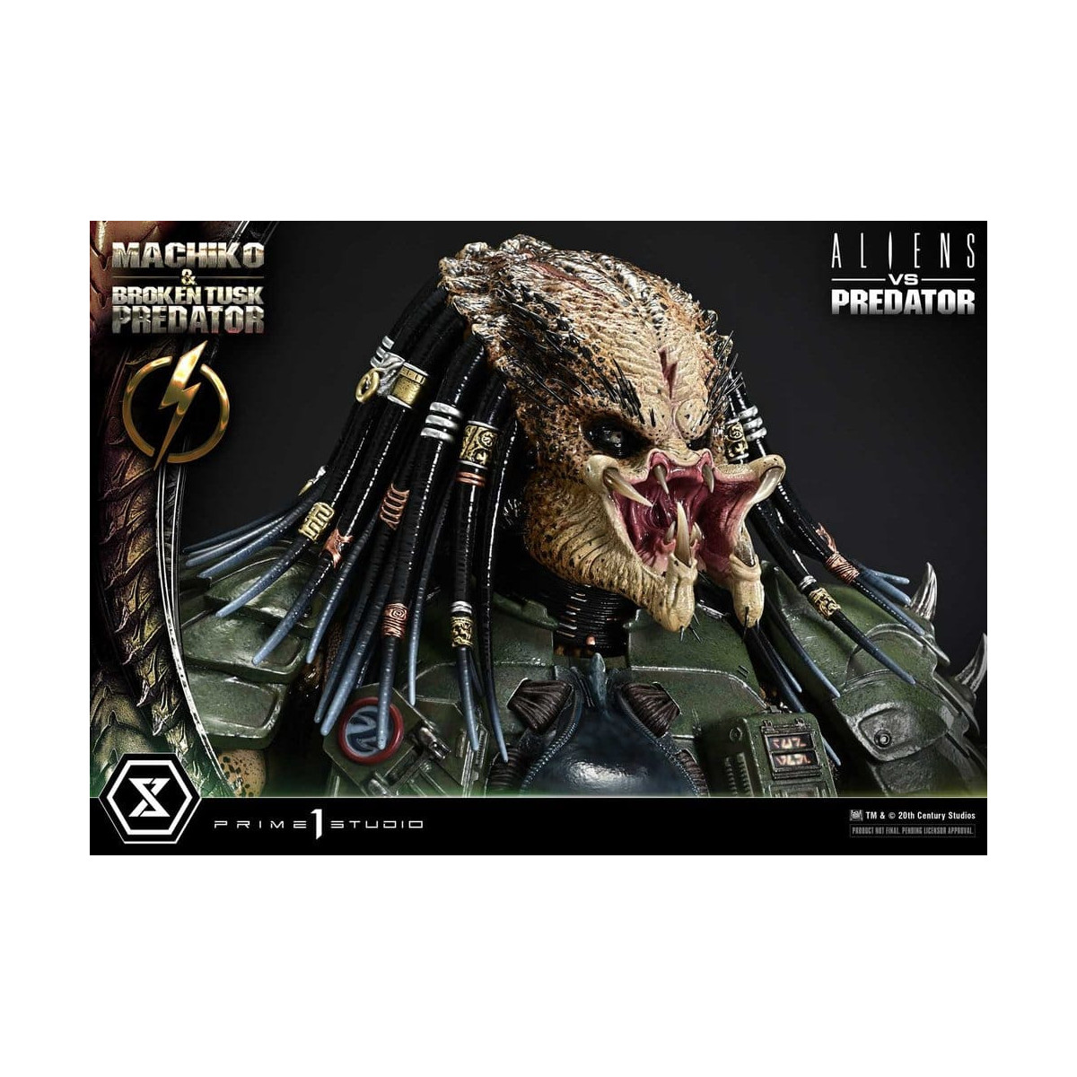 Prime 1 Studio - Aliens vs. Predator (cómic) - Machiko y Broken Tusk, serie Ultimate Premium Masterline, 1/4