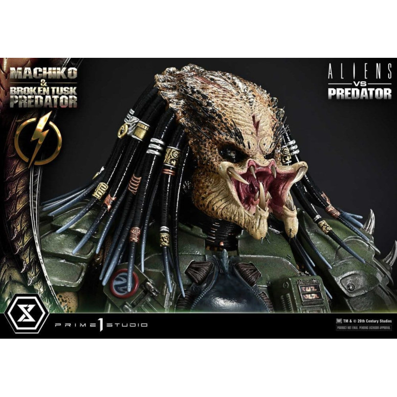 Prime 1 Studio - Aliens vs. Predator (cómic) - Machiko y Broken Tusk, serie Ultimate Premium Masterline, 1/4
