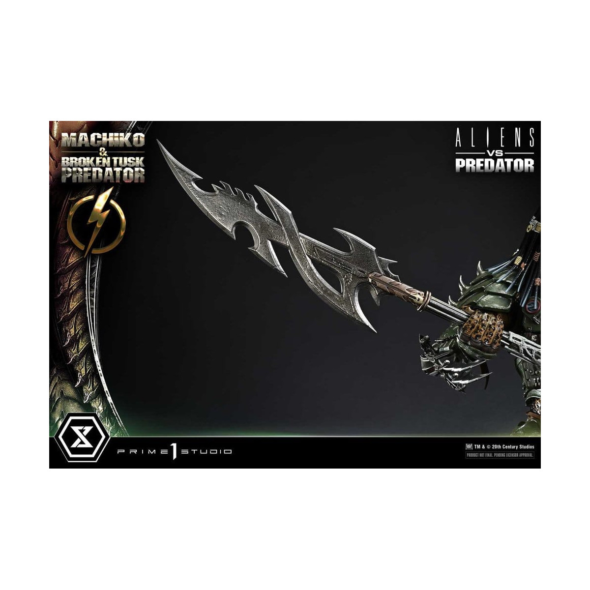 Prime 1 Studio - Aliens vs. Predator (cómic) - Machiko y Broken Tusk, serie Ultimate Premium Masterline, 1/4