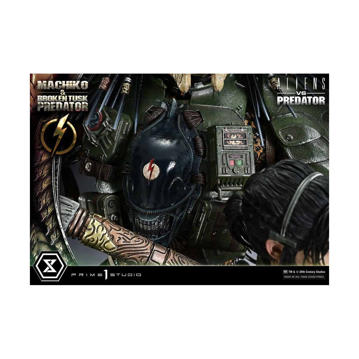 Prime 1 Studio - Aliens vs. Predator (cómic) - Machiko y Broken Tusk, serie Ultimate Premium Masterline, 1/4