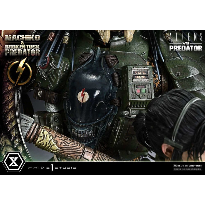 Prime 1 Studio - Aliens vs. Predator (cómic) - Machiko y Broken Tusk, serie Ultimate Premium Masterline, 1/4