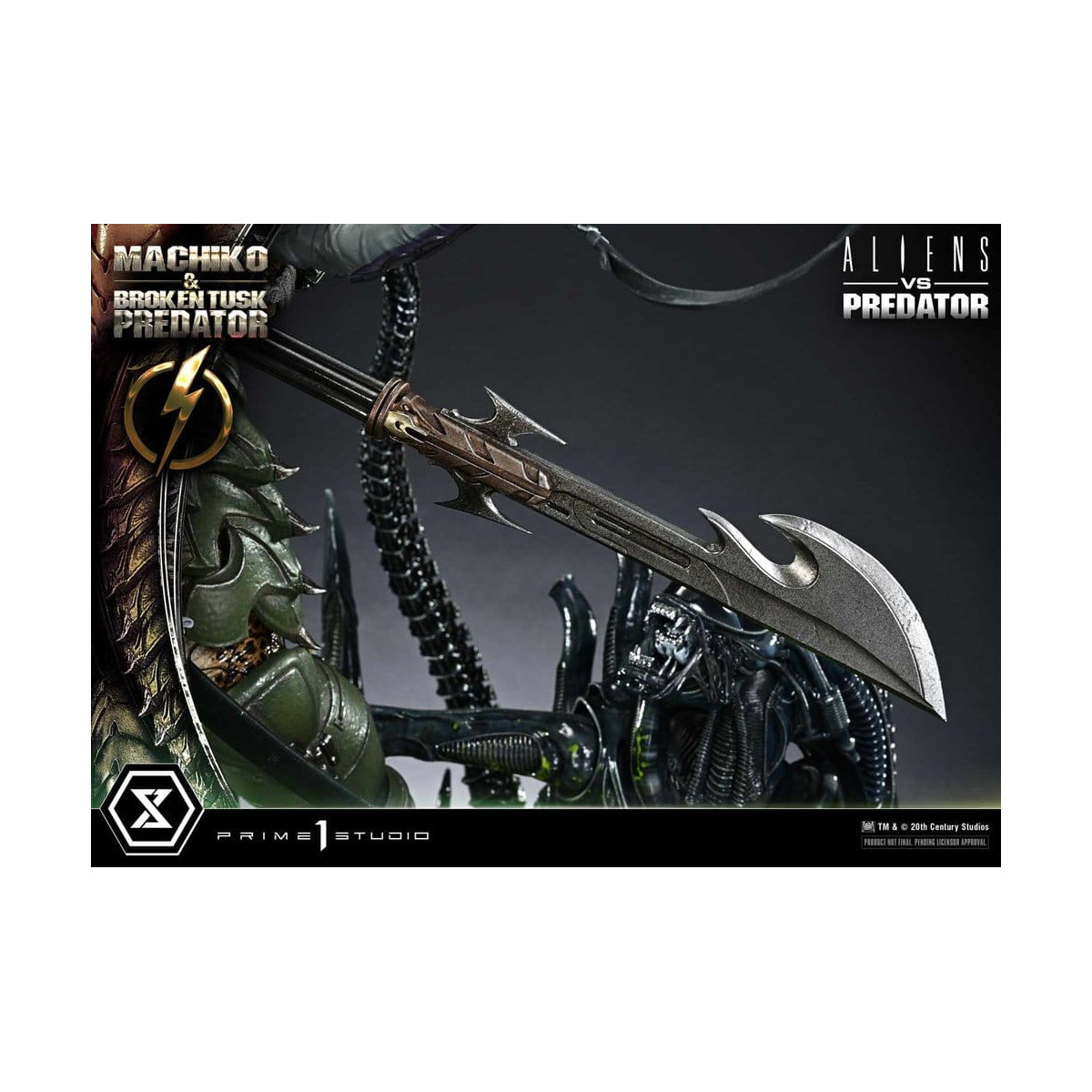Prime 1 Studio - Aliens vs. Predator (cómic) - Machiko y Broken Tusk, serie Ultimate Premium Masterline, 1/4