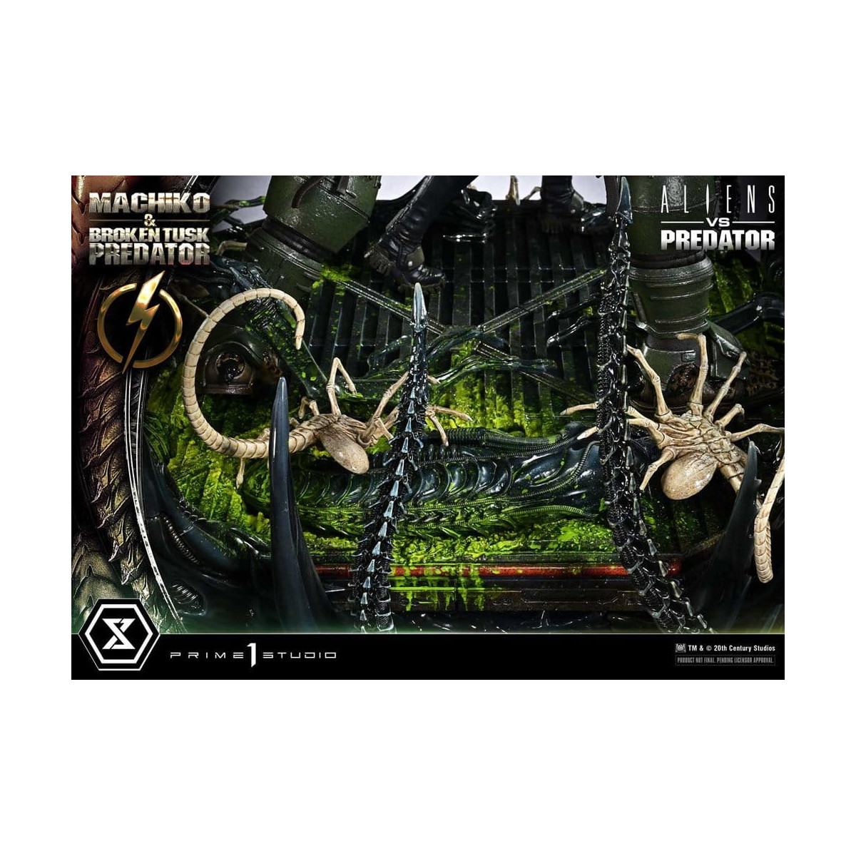 Prime 1 Studio - Aliens vs. Predator (cómic) - Machiko y Broken Tusk, serie Ultimate Premium Masterline, 1/4