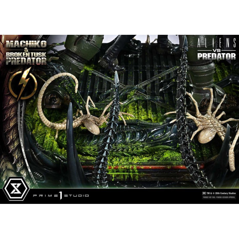 Prime 1 Studio - Aliens vs. Predator (cómic) - Machiko y Broken Tusk, serie Ultimate Premium Masterline, 1/4