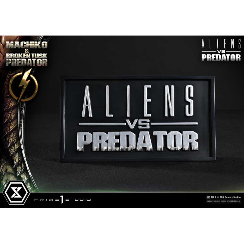 Prime 1 Studio - Aliens vs. Predator (cómic) - Machiko y Broken Tusk, serie Ultimate Premium Masterline, 1/4