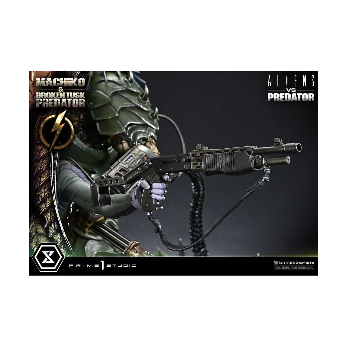 Prime 1 Studio - Aliens vs. Predator (cómic) - Machiko y Broken Tusk, serie Ultimate Premium Masterline, 1/4