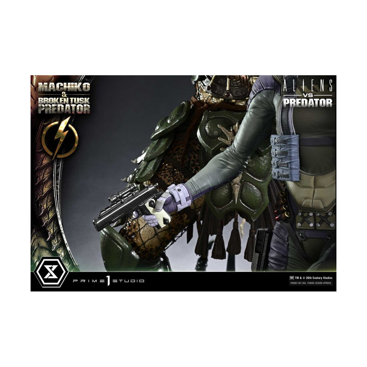 Prime 1 Studio - Aliens vs. Predator (cómic) - Machiko y Broken Tusk, serie Ultimate Premium Masterline, 1/4