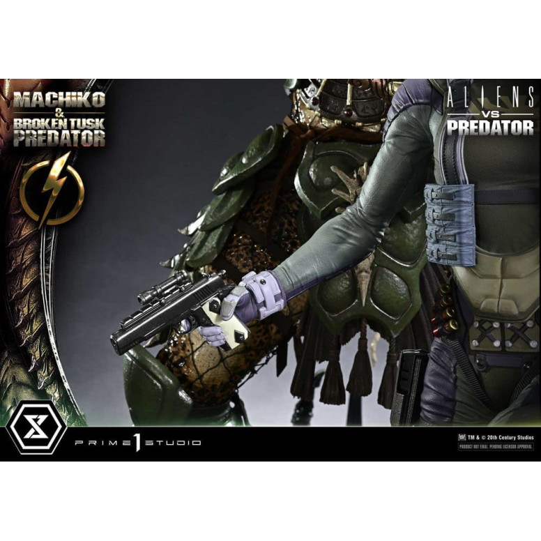 Prime 1 Studio - Aliens vs. Predator (cómic) - Machiko y Broken Tusk, serie Ultimate Premium Masterline, 1/4