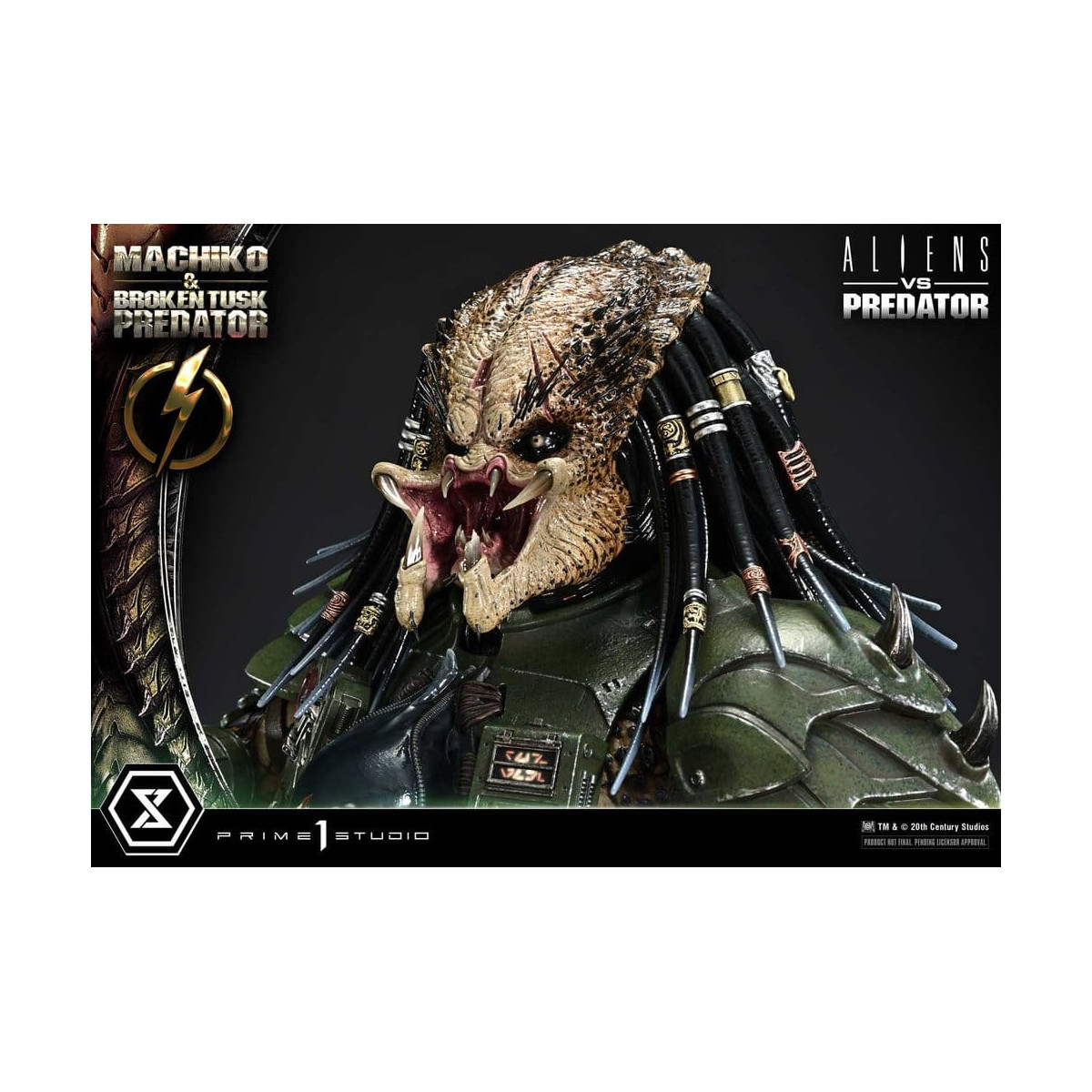 Prime 1 Studio - Aliens vs. Predator (cómic) - Machiko y Broken Tusk, serie Ultimate Premium Masterline, 1/4