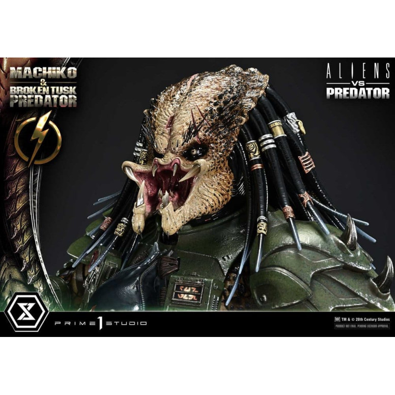 Prime 1 Studio - Aliens vs. Predator (cómic) - Machiko y Broken Tusk, serie Ultimate Premium Masterline, 1/4