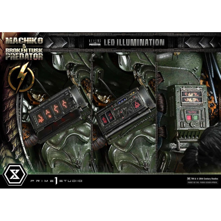 Prime 1 Studio - Aliens vs. Predator (cómic) - Machiko y Broken Tusk, serie Ultimate Premium Masterline, 1/4