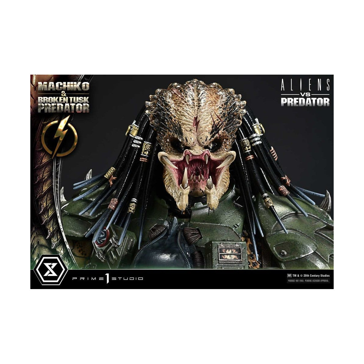 Prime 1 Studio - Aliens vs. Predator (cómic) - Machiko y Broken Tusk, serie Ultimate Premium Masterline, 1/4