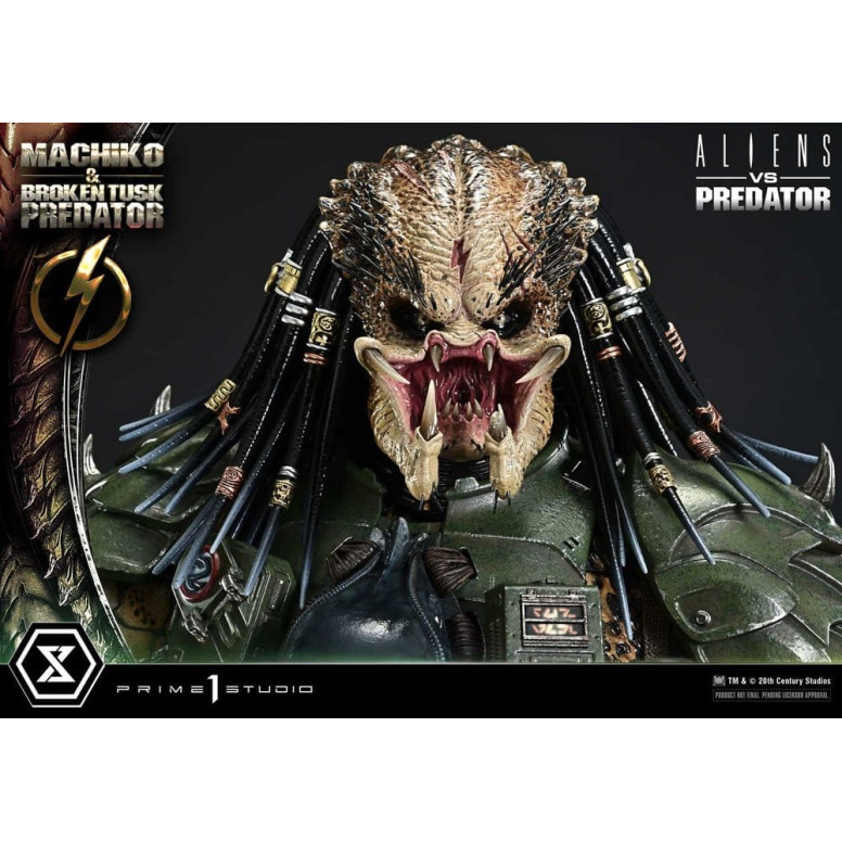 Prime 1 Studio - Aliens vs. Predator (cómic) - Machiko y Broken Tusk, serie Ultimate Premium Masterline, 1/4
