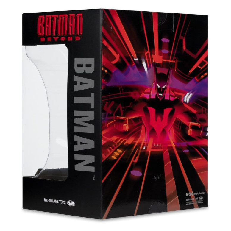 Mc Farlane DC Direct - Réplica de la máscara de Batman de «Batman Beyond» a escala 1/3 - Máscara de Batman