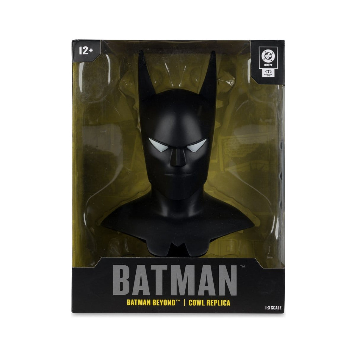 Mc Farlane DC Direct - Réplica de la máscara de Batman de «Batman Beyond» a escala 1/3 - Máscara de Batman