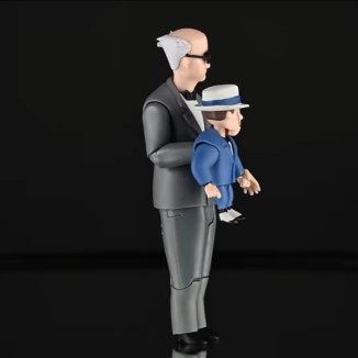 Mc Farlane DC Direct - VENTRILOQUIST y « », de BAF René Montoya - Batman: The « », 1992 Scarface Animated Series