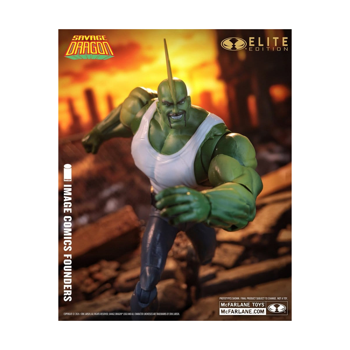 McFarlane - Savage Dragon (Serie Founders de Image Comics) - Edición Elite