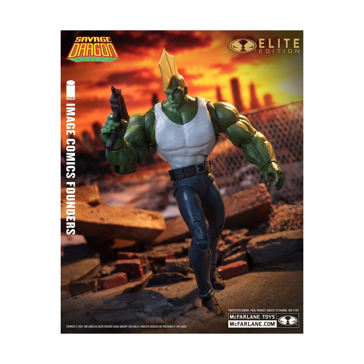McFarlane - Savage Dragon (Serie Founders de Image Comics) - Edición Elite
