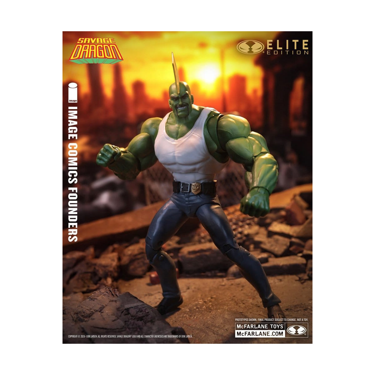 McFarlane - Savage Dragon (Serie Founders de Image Comics) - Edición Elite