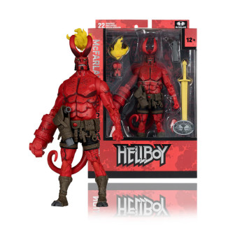 Mc Farlane - Hellboy, edición de coleccionista, variante Chase, 1/12 - Edición Platino