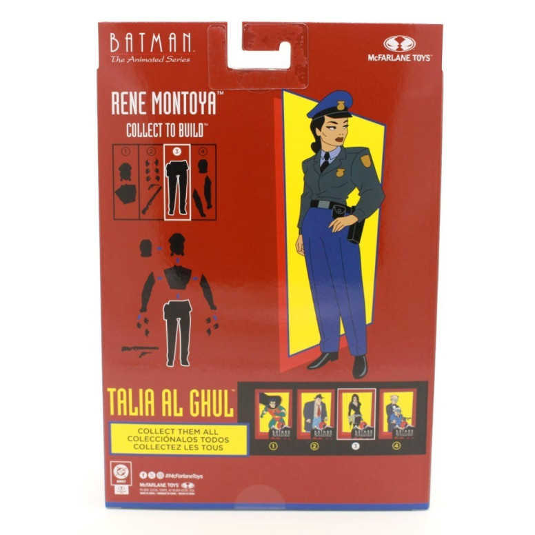 Mc Farlane DC Direct - TALIA AL GHUL BAF René Montoya - Batman: The , 1992 Animated Series