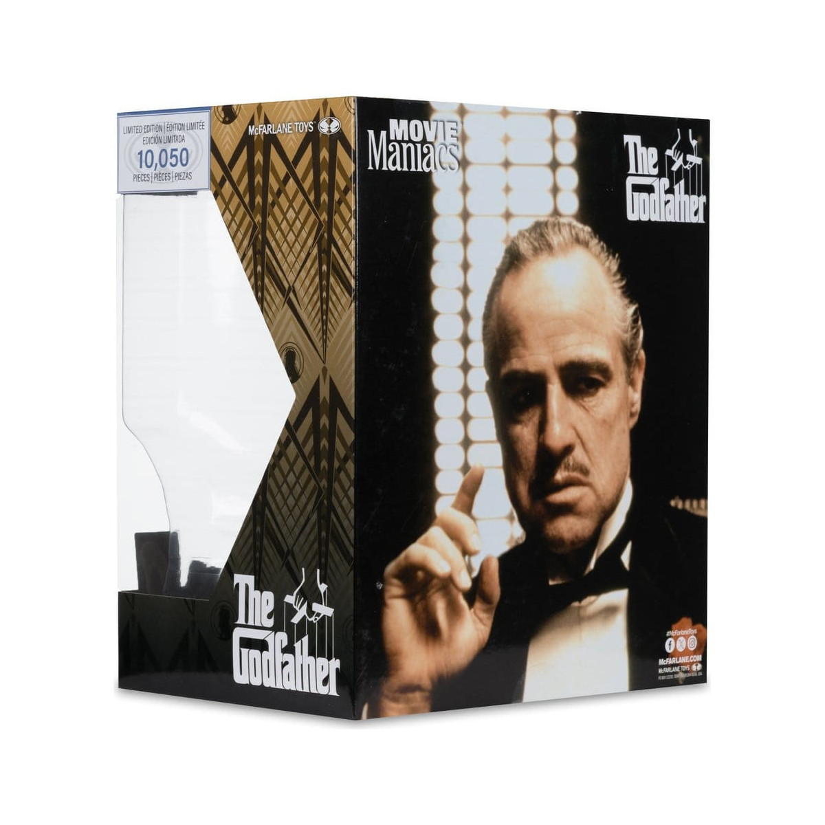 Mc Farlane -El Padrino - Don Corleone 1/10 - Movie Maniacs