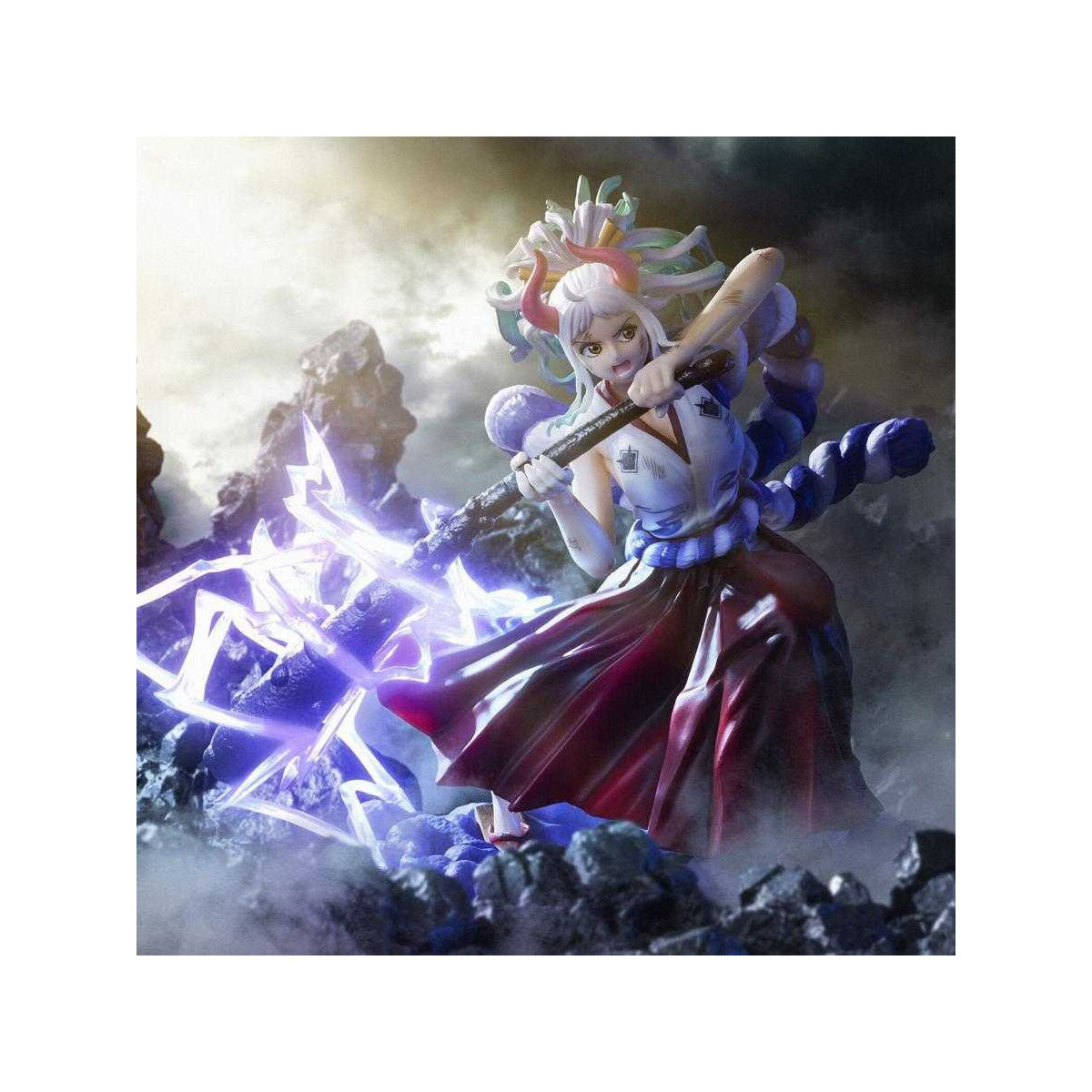 Bandai One Piece - Thunder Bagua (Battle Scarred Ver.) EDICIÓN EXCLUSIVA - Battle Yamato Figuarts Zero Extra
