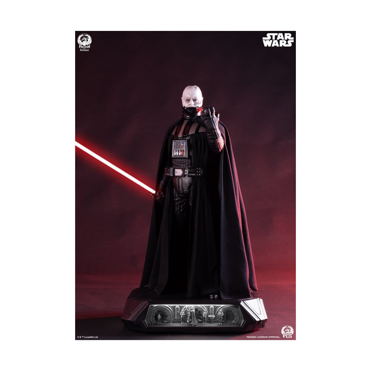 PCS Star Wars - Darth Vader, edición hiperrealista 1/3 - Premium Collectibles Studio