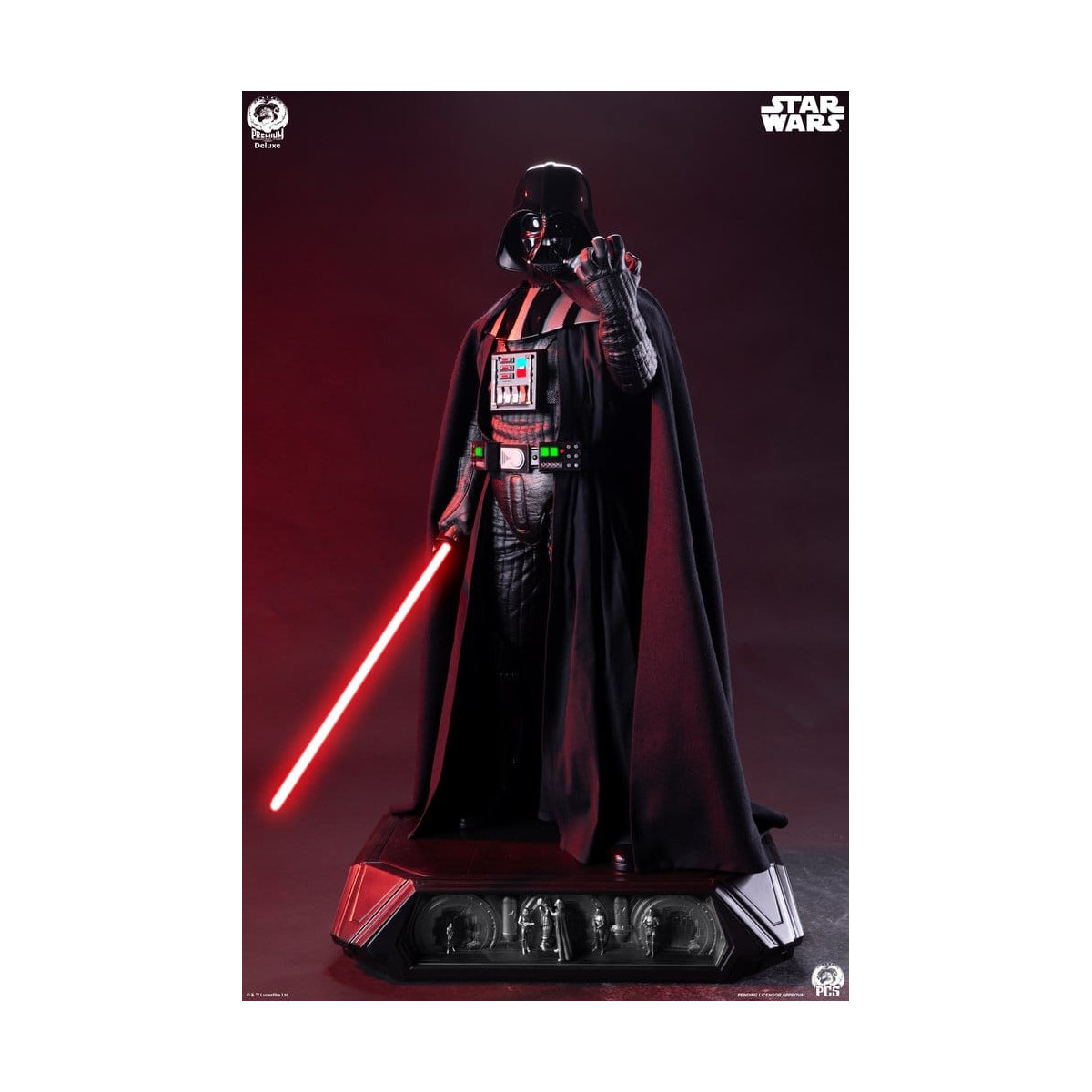 PCS Star Wars - Darth Vader, edición hiperrealista 1/3 - Premium Collectibles Studio