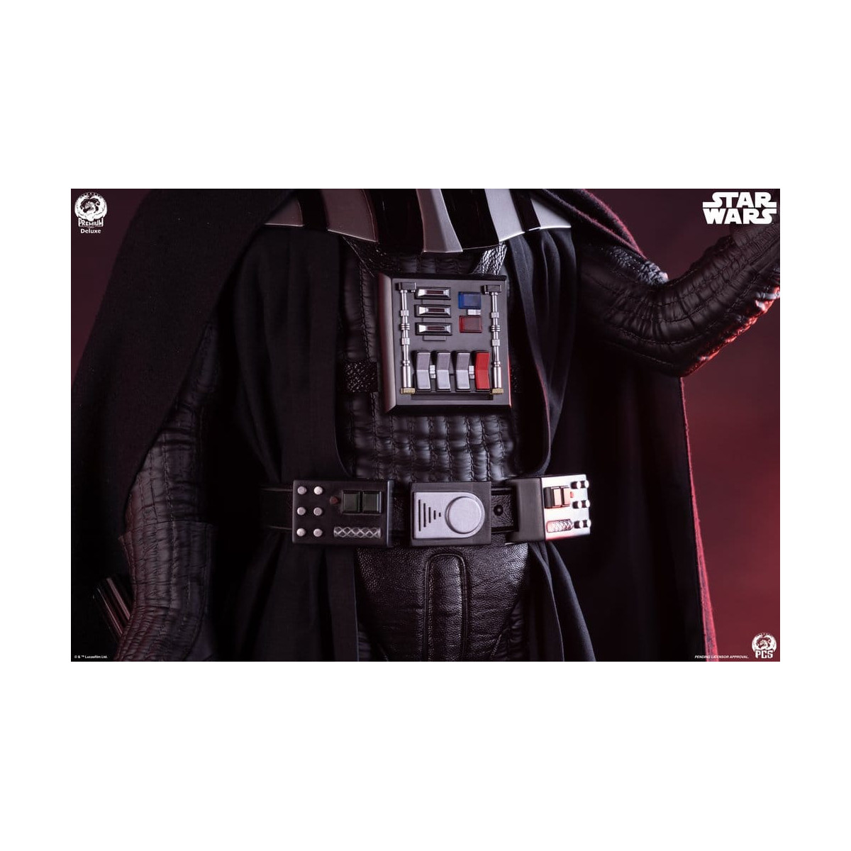PCS Star Wars - Darth Vader, edición hiperrealista 1/3 - Premium Collectibles Studio