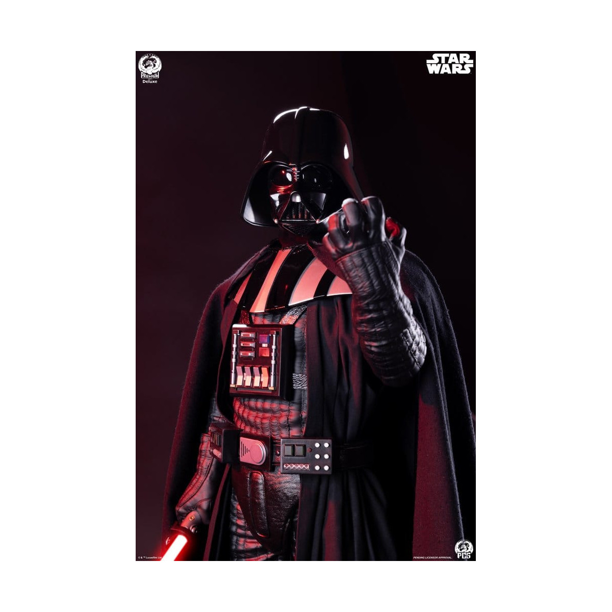 PCS Star Wars - Darth Vader, edición hiperrealista 1/3 - Premium Collectibles Studio