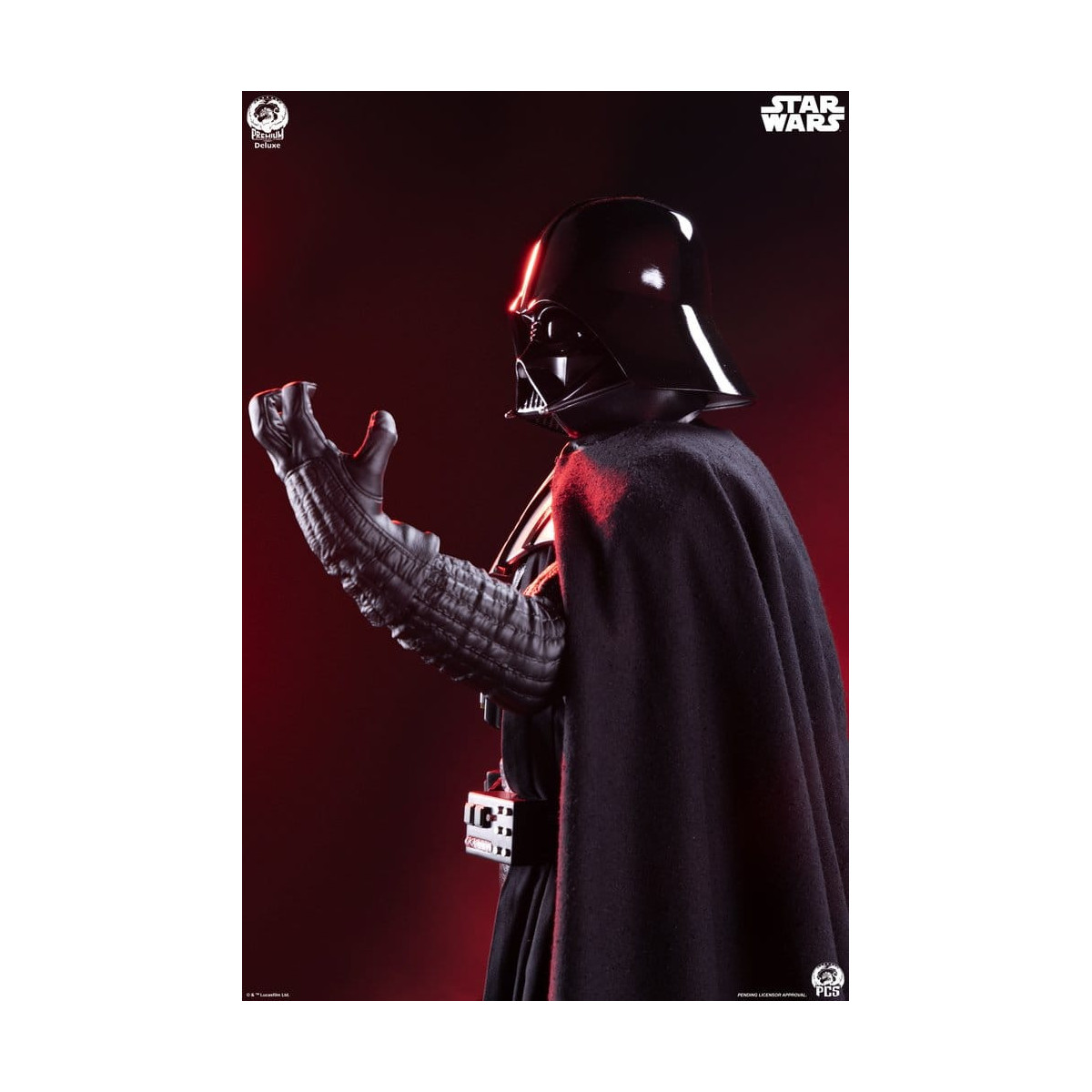 PCS Star Wars - Darth Vader, edición hiperrealista 1/3 - Premium Collectibles Studio