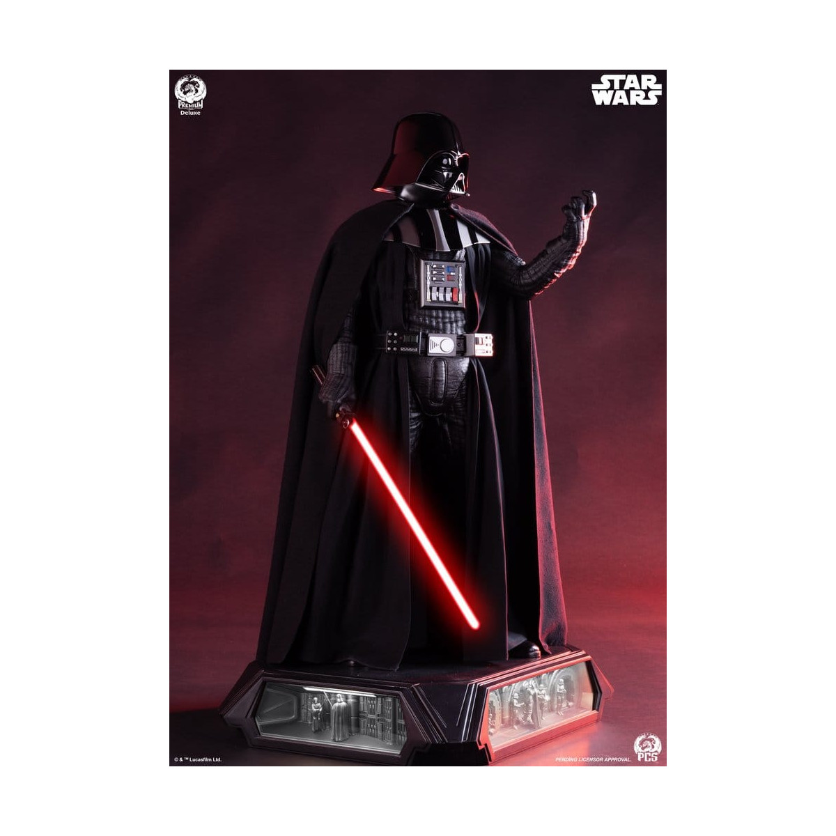PCS Star Wars - Darth Vader, edición hiperrealista 1/3 - Premium Collectibles Studio